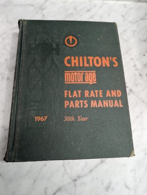 Chiltons Motor Age Flat Rate And Parts Manual 1967 38Th Year List Catalog