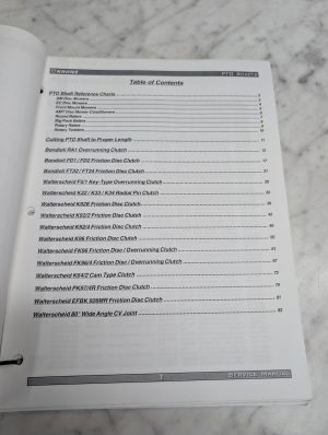 Krone Pto Shafts Service Manual Repair Maintenance Shop Reference