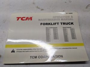 Tcm Fork Lift Operation Maintenance Manual Fg Fd 10 15 18 20 25 30 C 1 9 6 T H
