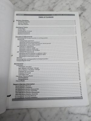 Krone Amt 283 Disc Mower Conditioners Service Manual Repair Maintenance Shop