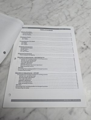 Krone Kw 550 670 770 880 Rotary Tedders Service Manual Repair Maintenance Shop