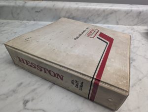 Hesston 1976 Sales Manual Technical Information Updates Dealership Literature