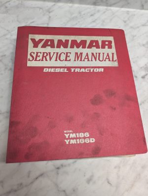Yanmar Ym186 Diesel Tractor Service Manual Repair Maintenance Shop