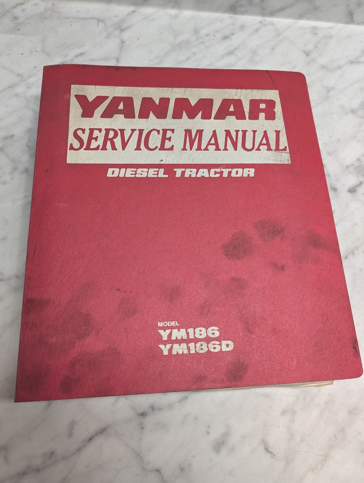 Yanmar Ym186 Diesel Tractor Service Manual Repair Maintenance Shop