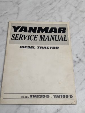 Yanmar Ym135(D) Ym155(D) Diesel Tractor Service Manual Repair Maintenance