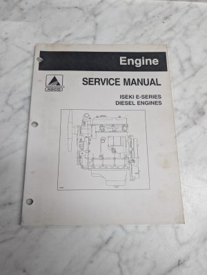 Agco Iseki E Series Diesel Engines I4058 Service Manual Engine Repair Shop