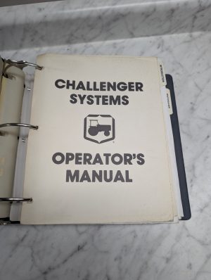 Challenger Systems Operator'S Manual Owners Maintenance Guide Book Reference