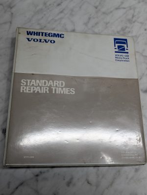 Whitegmc Volvo Standard Repair Times V771 006 Manual Service Maintenance Shop
