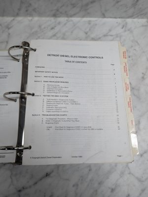 Detroit Diesel Electronic Controls Ddec Iii System Troubleshooting Manual 1993