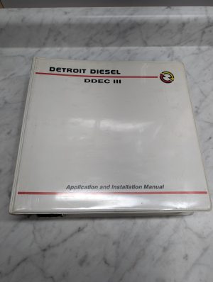 Detroit Diesel Ddec Iii Application And Installation Manual 1996 7Sa800