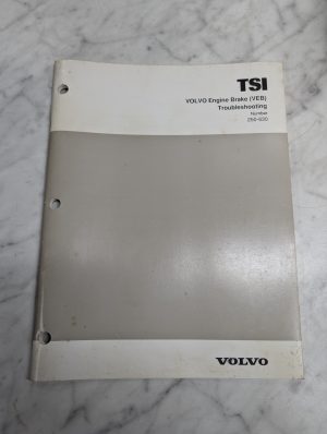 Volvo Tsi Engine Brake Veb Troubleshooting 250 630 Manual Service Repair