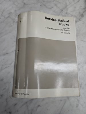 Volvo Trucks Pv776-Tsp104632-1 Service Manual Group 56 Compressors Air Dryers
