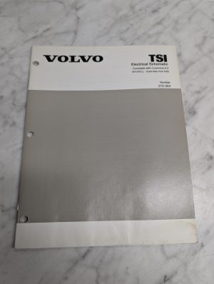 Volvo Tsi Electrical Schematic Complete With Cummins 8.3 Wx Wxll 370-364 Diagram
