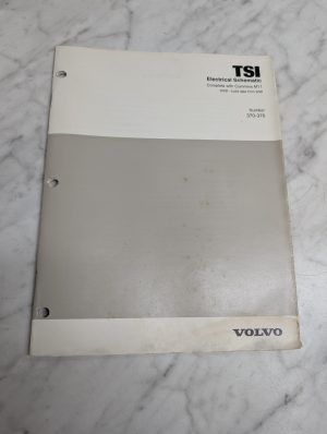 Volvo Tsi Electrical Schematic Complete Cummins M11 Wxr 370-376 1998 Diagram