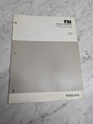 Volvo Tsi D7Cd12B Electrical Schematic Wg Ac 370-378 Build Date 3 98 Diagram