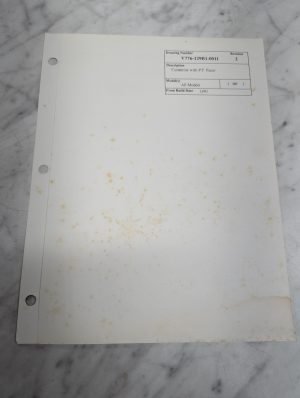 Volvo Cummins V776-129B1-0011 With P T Pacer All Models 1 90 Rev. 2 1990 Diagram