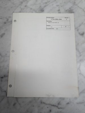 Volvo V776 129B1 3204 Detroit With Ddec Ii Drawing Rev. 1 1986 Diagram