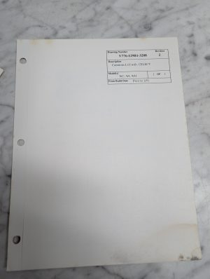 Volvo Cummins L10 Celect Wc Wi Wh V776 129B1 3208 Drawing Rev. 2 Diagram 1991