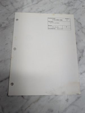 Volvo Cat 3176 With Peec Wc Wi Wh V776 129B1 3206 Drawing Rev. 2 Diagram 1991