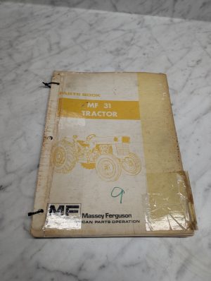 Massey Ferguson Mf 31 Tractor Form No 651 302 M93 Parts Book Manual List Catalog