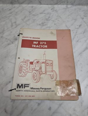 Massey Ferguson Mf 275 Tractor Form 651 354 M91 Parts Book Manual List Catalog