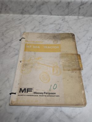Massey Ferguson Mf 50A Tractor Parts Book Manual List Catalog Form 651 321 M92