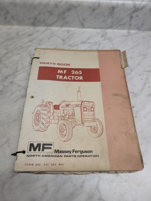 Massey Ferguson Mf 265 Tractor Form No 651 353 M91 Parts Book Manual List