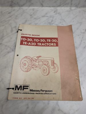 Massey Ferguson Mf To 30 20 Te A20 Tractors Parts Book Manual List