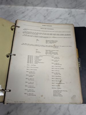 Massey Ferguson Mf 40 Tractor 32 34 Loaders 52 54 54S Backhoes Service Manual