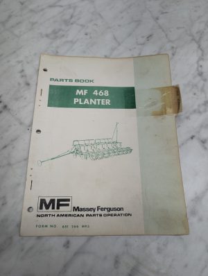 Massey Ferguson Mf 468 Planter Form 651 266 M93 Parts Book Manual List Catalog