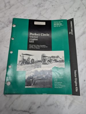Perfect Circle Tractor Engine Kits Catalog No Ag-002-90 Dated July 1987 Jd