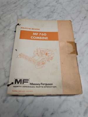 Massey Ferguson 760 Combine Form No.651 318 M95 Parts Book Manual List Catalog