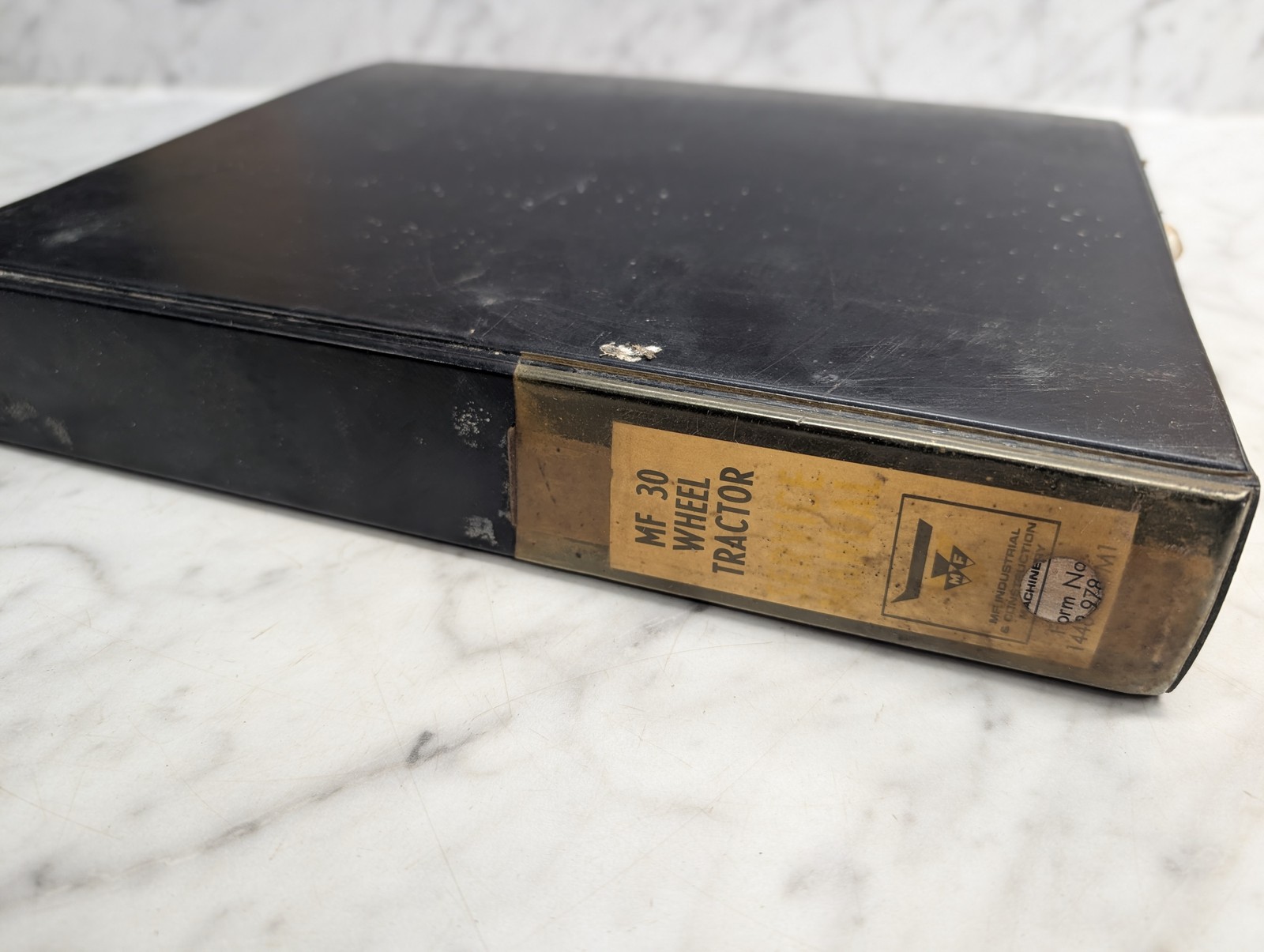 Massey Ferguson Mf 30 Wheel Tractor Form 144 0229 M1 Service Manual Shop