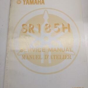 Original Yamaha Oem Owner Service Manual Shop Book 1981 Sr185H 5J7-28197-70