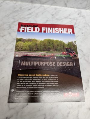 Mcfarlane Field Finisher Multipurpose Design Sales Brochure Literature Farm