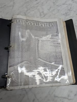 Tv Typewriter By Don Lancaster Character Generator Computer Terminal Details