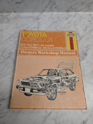 Toyota Corolla 1975 1977 Owners Workshop Manual Haynes All Models
