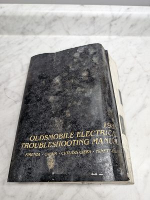 1985 Oldsmobile Electrical Troubleshooting Manual Firenza Calais Cutlass Ciera
