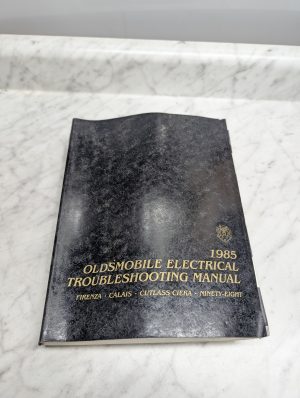 Oldsmobile 1985 Firenza Electrical Troubleshooting Manual Cutlass Firezna Calais