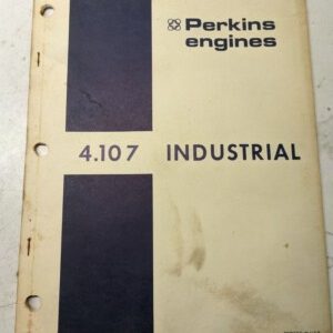 Perkins Engines Industrial Parts List Book 1965 4.107 3126 Diesel Shop Book