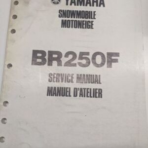 Original Yamaha Oem Owner Service Manual Shop Book 1981 Br250F 8R4-28197-70