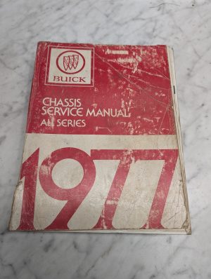 Buick Chassis All Series 1977 Service Manual Repair Maintenance Shop