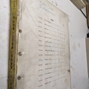 Hyster Fork Lift Truck Parts List Book Manual S60B S70B S80B S100B Shop Book