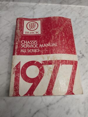 Buick 1977 Chassis Service Manual All Series Repair Maintenance Shop Book