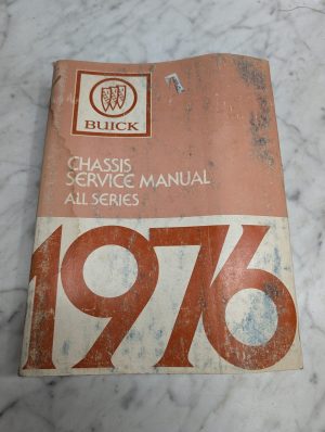 Buick 1976 Chassis Service Manual All Series Repair Maintenance Shop Book