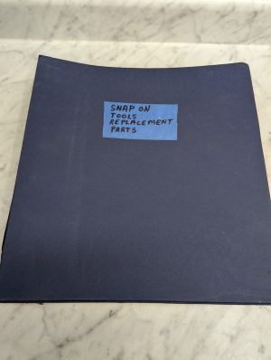 Snap On Tools Replacement Parts Number Index Manual Catalog List Reference