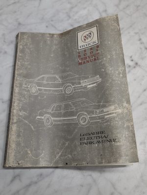 1989 Le Sabre Body Service Manual Repair Maintenance Shop Buick