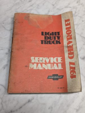 1977 Light Duty Truck Series Chassis Service Manual Repair Maintenance Shop