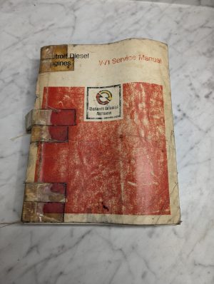 V-71 Detroit Diesel Engines Service Manual Repair Shop Form 6Se184 1973