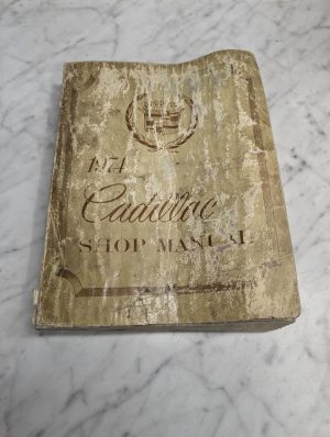 1974 Cadillac Shop Manual Repair Maintenance Service